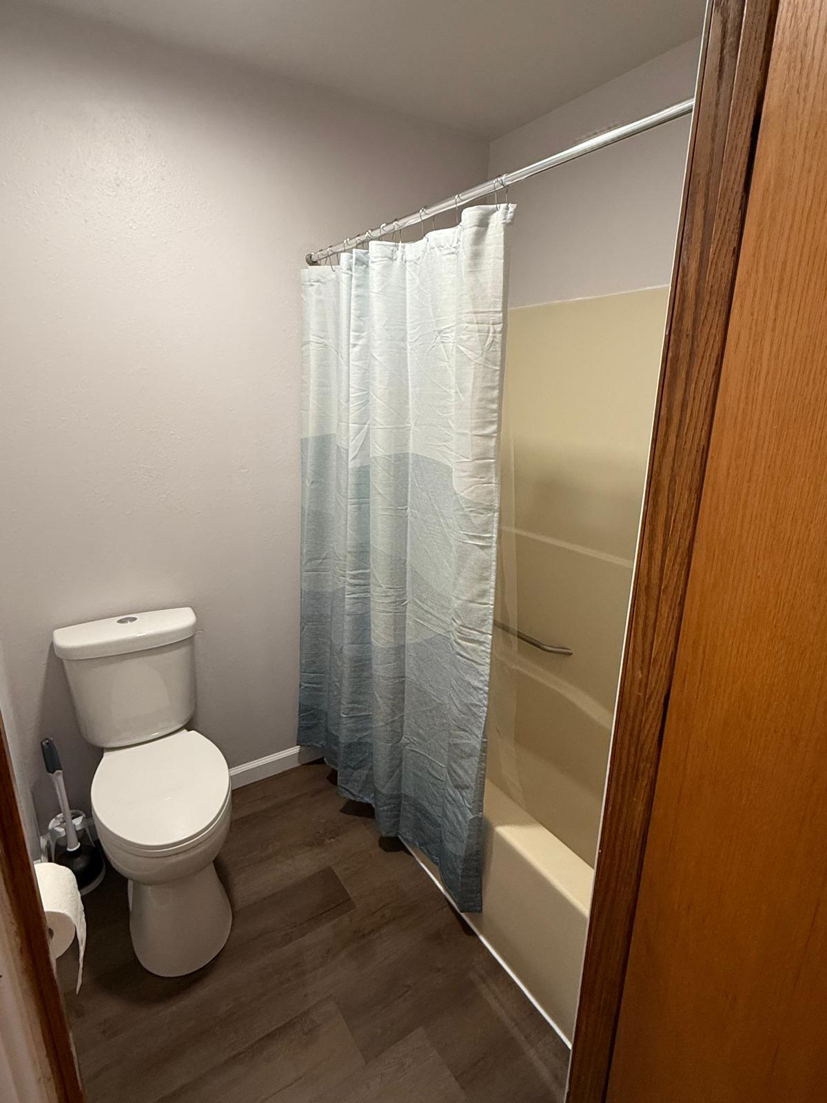 Bathroom at The Village Motel